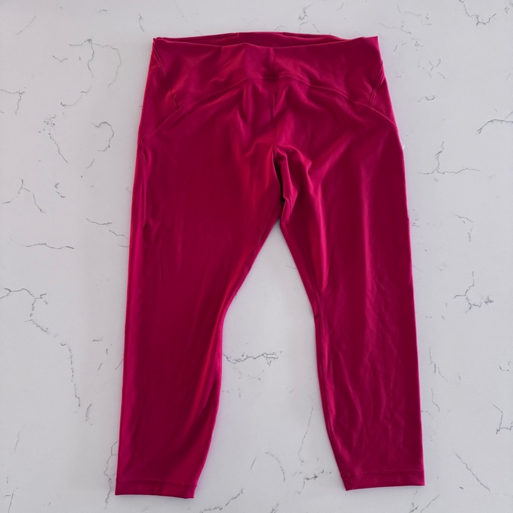 lululemon athletica red Leggings - Picture 5 of 7